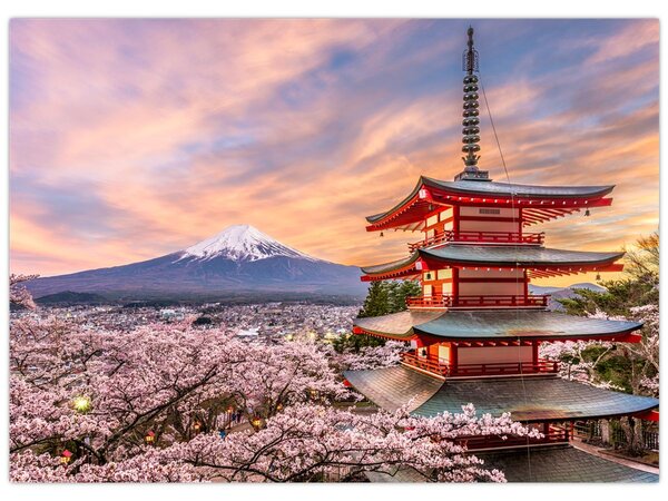 Kép - Fuji, Japán (70x50 cm)