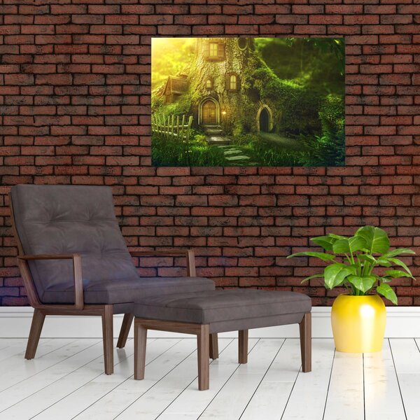 Kép - Mesebeli erdő (90x60 cm)