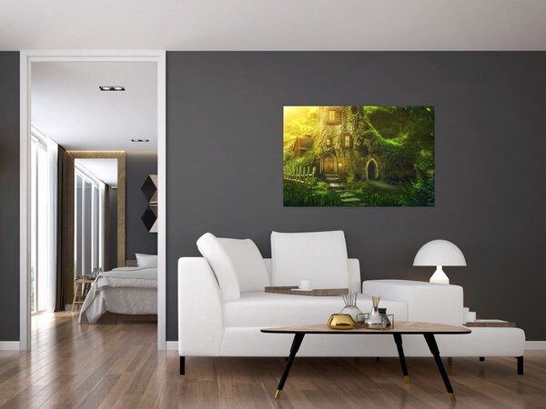 Kép - Mesebeli erdő (90x60 cm)