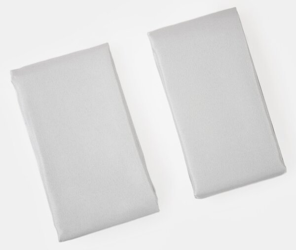 Sinsay - Egyszínű párnahuzatok 2 pack - világos szürke