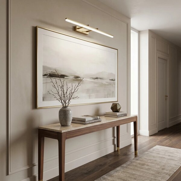 Fürdőszobai fali LED lámpa APP1877-1W 80cm BRUSH GOLD