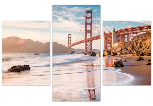 Kép - Golden Gate híd (90x60 cm)