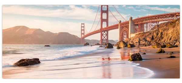 Kép - Golden Gate híd (120x50 cm)