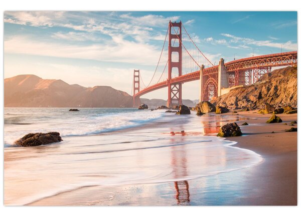 Kép - Golden Gate híd (90x60 cm)
