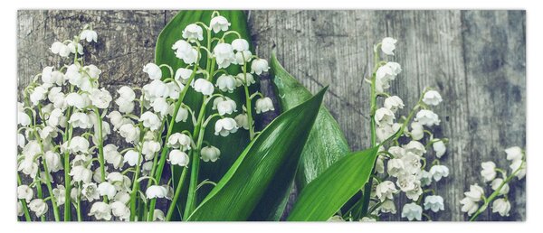 A gyöngyvirág képe (120x50 cm)