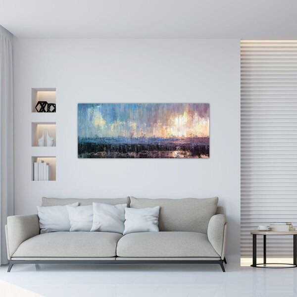 Kép - Absztrakció (120x50 cm)