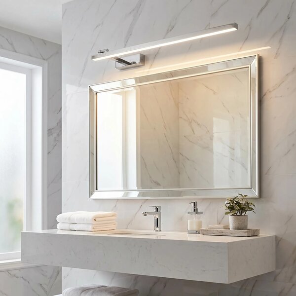 Fürdőszobai fali LED lámpa SWE030-1W 80cm CHROME