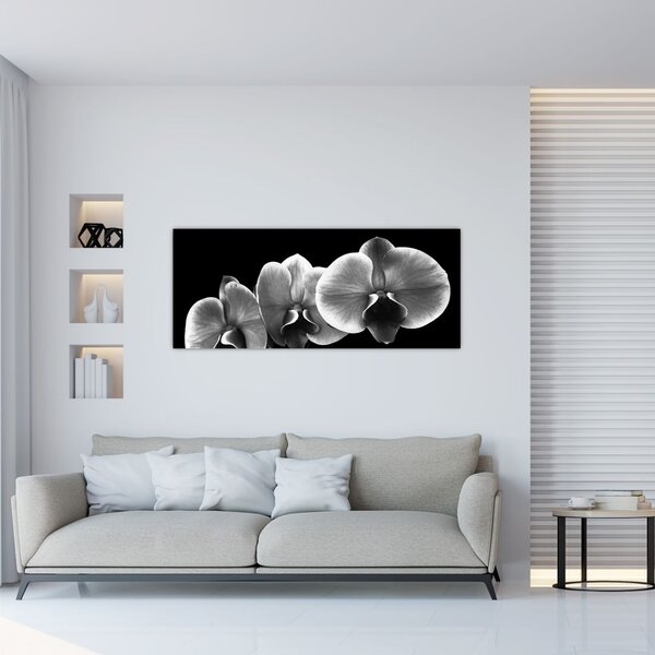 Egy orchidea virág képe (120x50 cm)