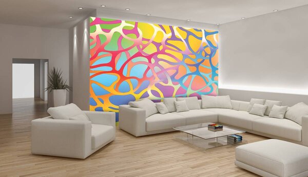 Fotótapéta - Absztrakt minta (152,5x104 cm)