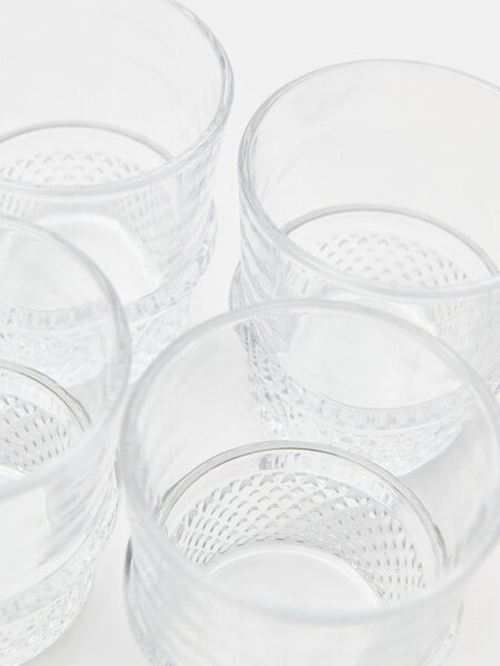 Sinsay - Bordázott pohár szett 4 pack - clear