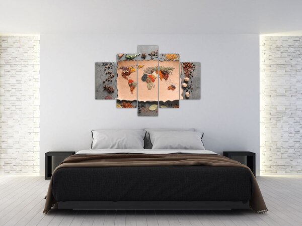 Kép - A világ fűszerei (150x105 cm)