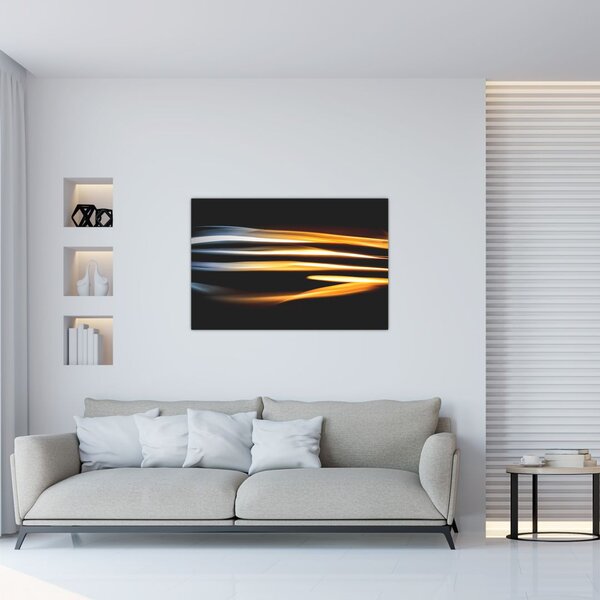 Fekete kép (90x60 cm)