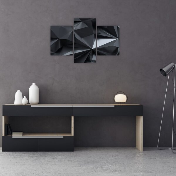 Kép - Geometriai absztrakció (90x60 cm)
