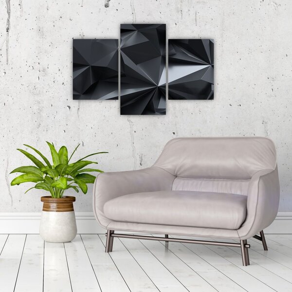 Kép - Geometriai absztrakció (90x60 cm)