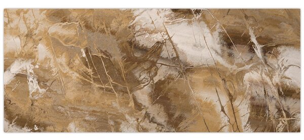 Kép - Barna absztrakció (120x50 cm)