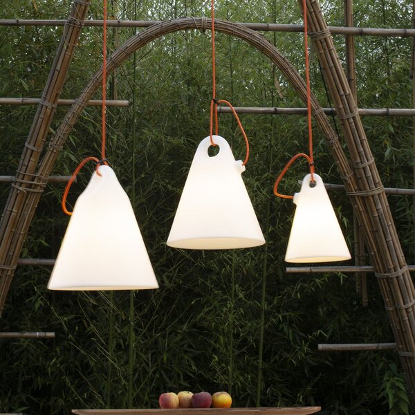 Kültéri Lámpa Martinelli Luce, Trilly, Fehér, Terasz, Műanyag, Dizájn