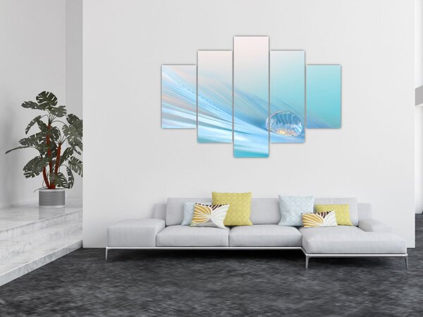 Kép - Kék csepp (150x105 cm)