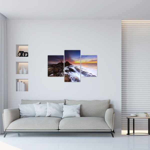 Hegy a ködben képe (90x60 cm)