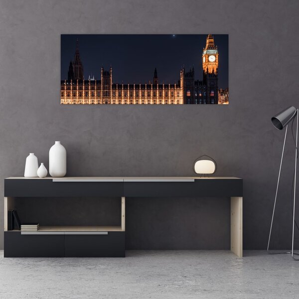 Kép a Big Benről Londonban (120x50 cm)