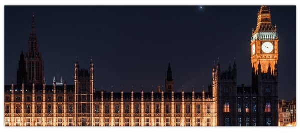 Kép a Big Benről Londonban (120x50 cm)