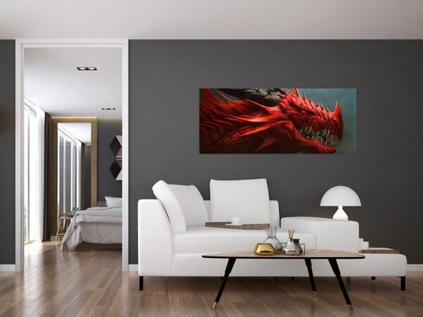Kép - Sárkány (120x50 cm)