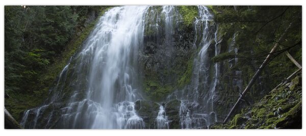 Vízesés képe (120x50 cm)