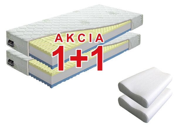 Habszivacs matrac Visco Plus 200x70 cm (T3/T4) *AKCIA 1+1 + két párna ingyen