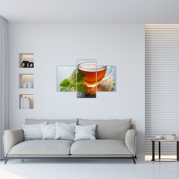 Egy csésze teaképe (90x60 cm)