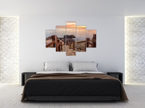 Kép - Ereszkedés a tengerhez (150x105 cm)