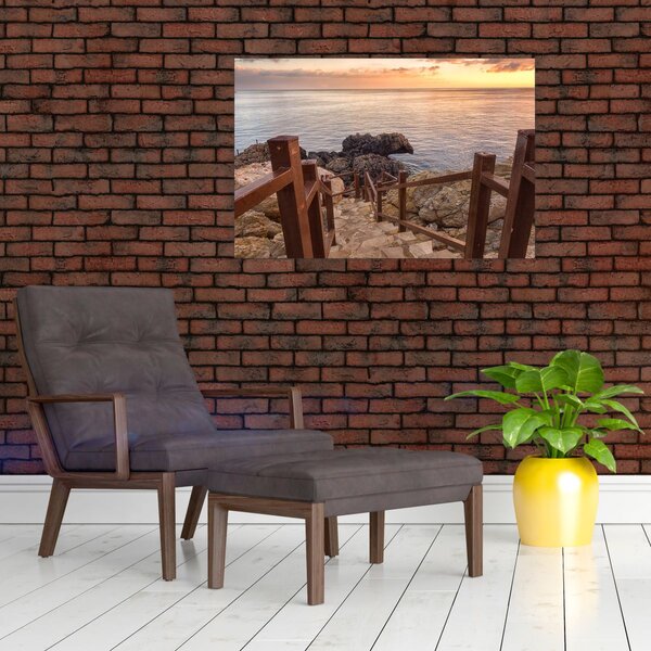 Kép - Ereszkedés a tengerhez (90x60 cm)