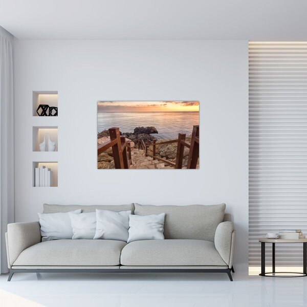 Kép - Ereszkedés a tengerhez (90x60 cm)