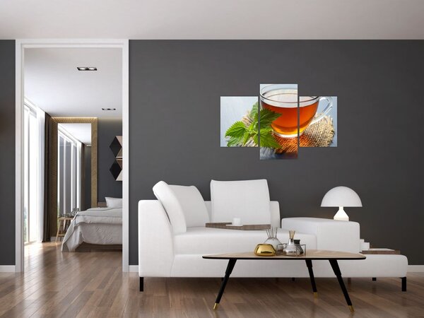 Egy csésze teaképe (90x60 cm)