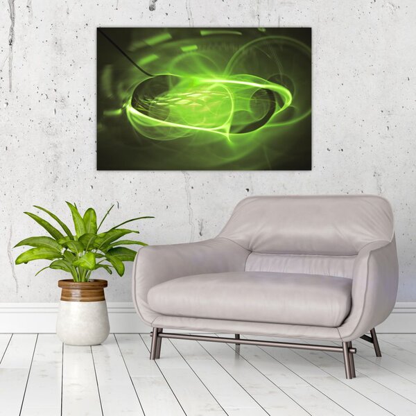 Modern absztrakt kép (90x60 cm)