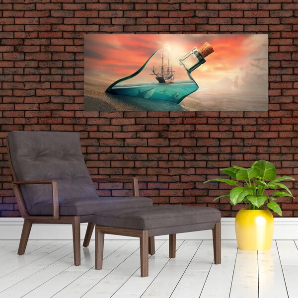 Kép - Élet a palack (120x50 cm)