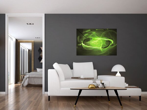 Modern absztrakt kép (90x60 cm)