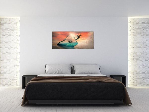 Kép - Élet a palack (120x50 cm)