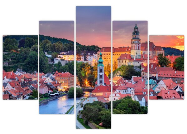 Kép - Český Krumlov (150x105 cm)