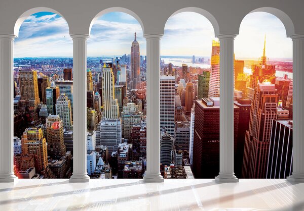 Fotótapéta - New York-i kilátás (152,5x104 cm)