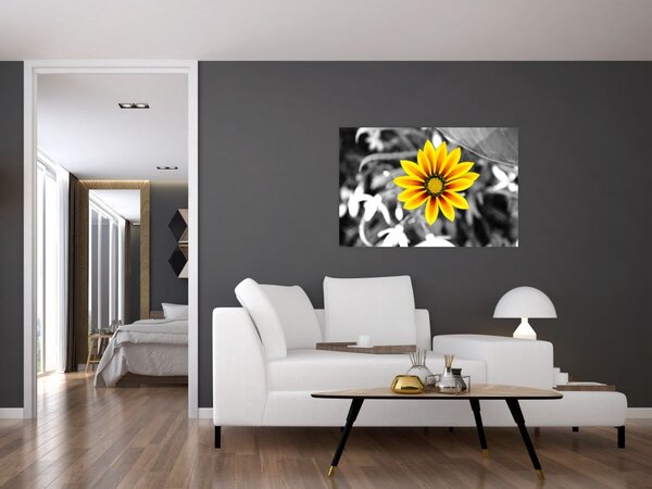 Sárga virágok képe (90x60 cm)