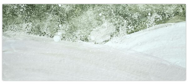Kép - Absztrakció ecsettel (120x50 cm)