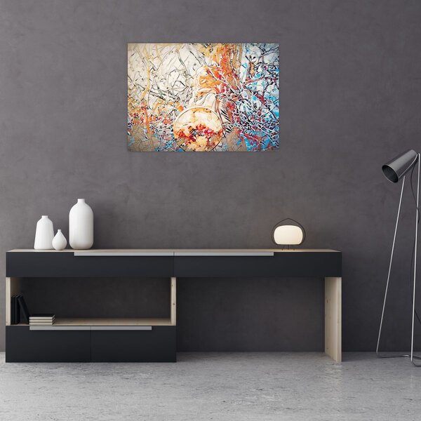 Kép - Mozaik absztrakció (70x50 cm)