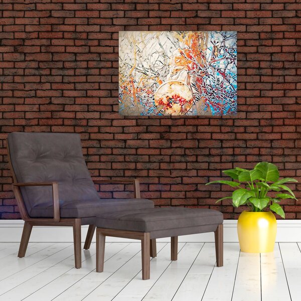 Kép - Mozaik absztrakció (70x50 cm)