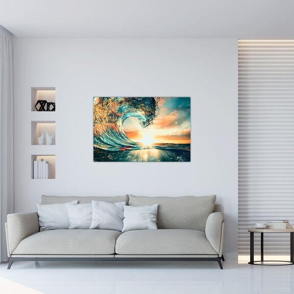 Kép - Hullám (90x60 cm)