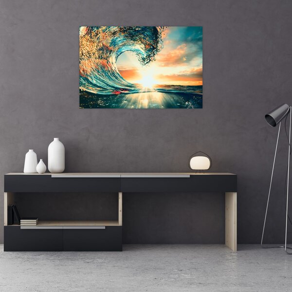 Kép - Hullám (90x60 cm)