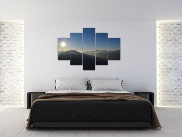 Kép - A hegycsúcsok felett (150x105 cm)