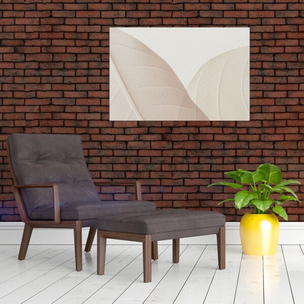 Kép - Texturált levelek (90x60 cm)
