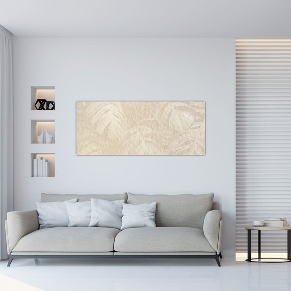 Kép - A textúra levelei (120x50 cm)