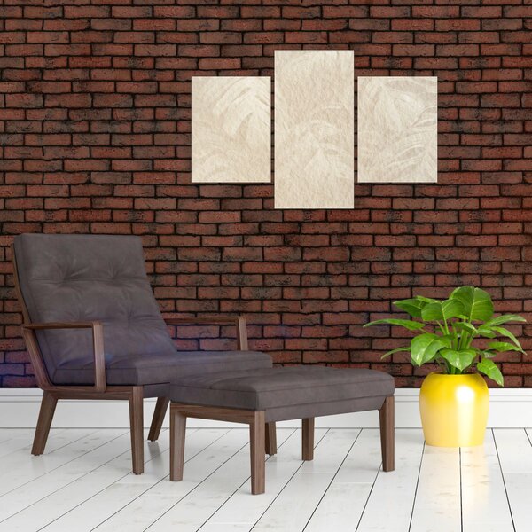 Kép - A textúra levelei (90x60 cm)