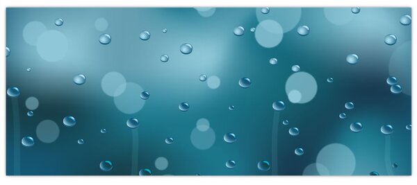 Cseppek képe (120x50 cm)