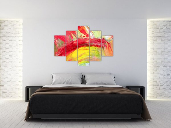 Absztrakció kép - festmény (150x105 cm)